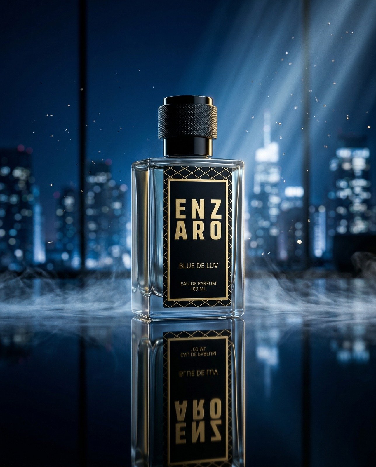 Perfume bottle close-up